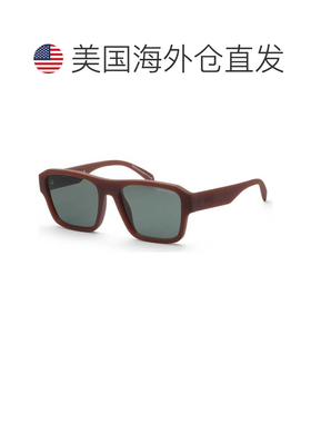 自营Armani Exchange Men's 56 mm Brown Sunglasses - matte opa