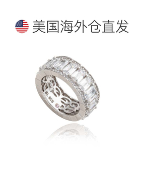 自营Suzy Levian Rose Sterling Silver Cubic Zirconia Brown Em