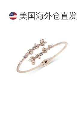 1h可退 【美国直邮】Givenchy|水晶花卉旁路袖口手镯纪梵希情人礼