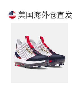 自营Men's Under Armour Harper 9 Pro TPU USA 3027439-100 Whit