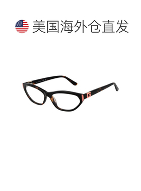 自营Guess Acetate Glasses Women's (Frames) - brown 美国奥莱