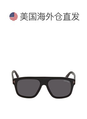 自营Tom Ford Thor Smoke Rectangular Men's Sunglasses FT0777-