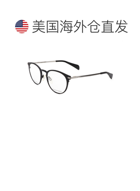 自营Rag & Bone Men's 51 mm Black Opticals - matte black 美国