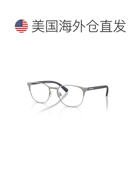 自营emporio armani0ea1059 Rounded Rectangular Metal Frame Su