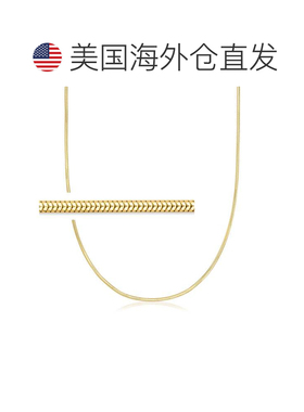自营RS Pure by Ross-Simons Italian 1.9mm 18kt Gold Vermeil S