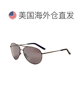 自营Nike Unisex 61 mm Grey Sunglasses - gunmetal 美国奥莱直