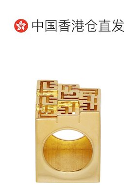 1h可退 香港直邮潮奢 Balmain 巴尔曼 女士 3D Multi PB 戒指 GN1