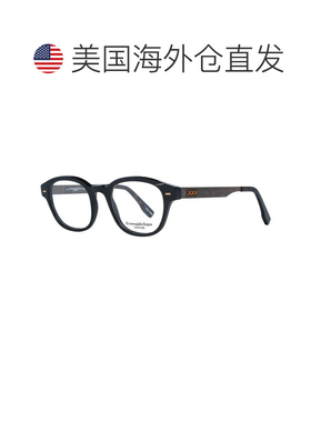 自营Ermenegildo Zegna Horn Glasses Men's (Frames) - black 美