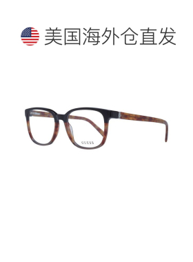自营Guess Acetate Glasses Men's (Frames) - brown 美国奥莱直