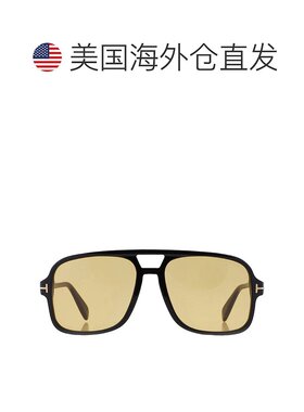 自营Tom Ford Falconer Amber Navigator Men's Sunglasses FT088