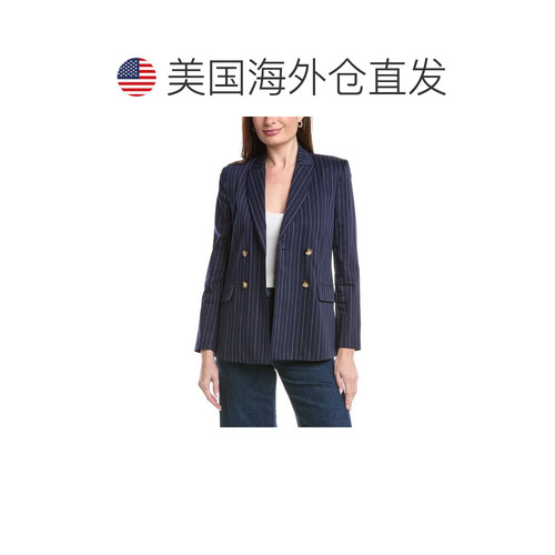 自营J.McLaughlin Valencia Blazer - Navy 外套美国直发奥莱 - 图1
