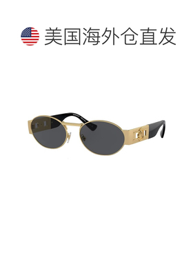 自营Versace ICONIC VE 2264 100287 56mm Unisex Oval Sunglasse