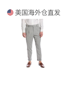 自营Brunello Cucinelli Wool Dress Men's Pants - pearl 美国奥
