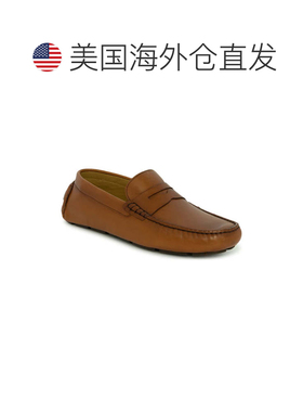 自营Men's Vince Camuto Esmail Penny Loafer Dark Tan Leather