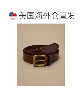 自营lucky brandLucky品牌双色调腰带-深棕色 美国奥莱直发