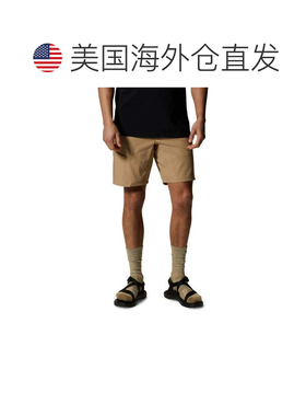 自营Men's Mountain Hardwear Shorts  Moab Tan Stretch Flat Fr