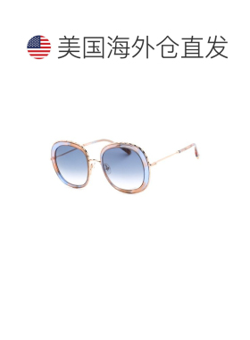 自营Missoni女士时尚53mm太阳镜-蓝色 美国奥莱直发