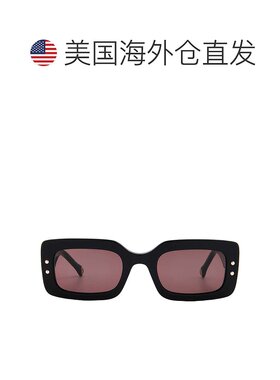 自营Carolina Herrera Pink Rectangular Ladies Sunglasses HER