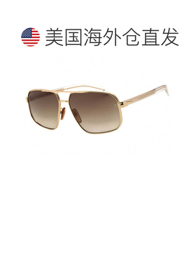 自营david beckhamDB 7102/S 0LOJ HA黄金水晶/棕色渐变-黄金水晶