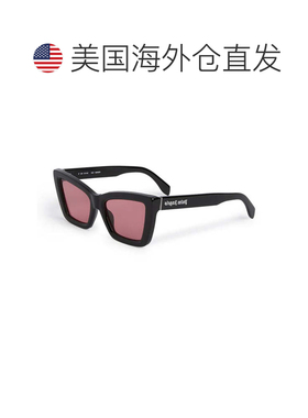 自营palm angelsPERI091 ROSEVILLE 1021黑色/桃红色-黑色 美国奥