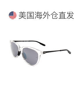 自营Under Armour Women's 54 mm White Sunglasses - crystal 美