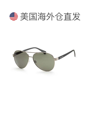 自营Calvin Klein Unisex 60mm Silver Sunglasses - silver 美国