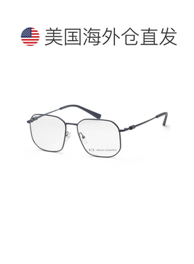 自营Armani Exchange Men's 54 mm Blue Opticals - matte blue