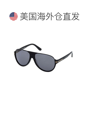 自营tom fordFT0334 01D闪亮黑色/烟雾偏振-闪亮黑色 美国奥莱直