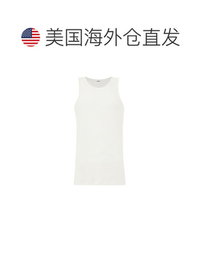 自营Jil Sander Cotton Sleveless Men's Jacket - white 美国奥