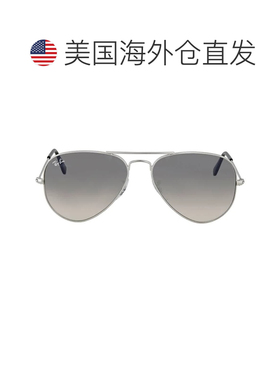 自营ray-ban雷朋飞行员渐变浅灰色男女通用太阳镜RB3025 003/32 6