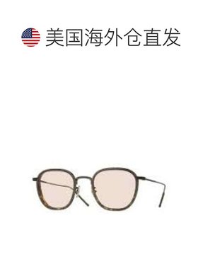 自营Oliver Peoples 男士 48 毫米仿古金色浓咖啡太阳镜 - 仿古金