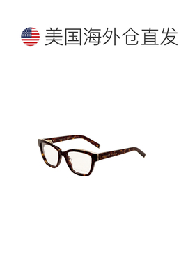自营Philipp Plein Women's 53 mm Brown Opticals - tortoise 美