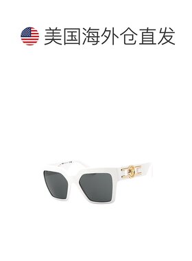 自营Versace Women's VE4458 54mm Sunglasses - white 美国奥莱