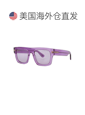 自营tom fordFT0711 81Y透明紫色/紫色-透明紫色 美国奥莱直发