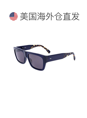 自营Paul Smith男式56毫米蓝色太阳镜-经典海军蓝 美国奥莱直发