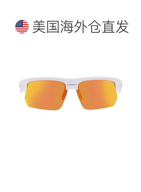 自营Oakley BISPHAERA Prizm Ruby Rectangular Unisex Sunglasse