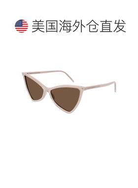 自营saint laurentSL475JERRY 005裸色/棕色-裸色 美国奥莱直发