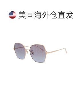 自营Chopard Sunglasses Butterfly Full Rim, Gold Frame And Bl