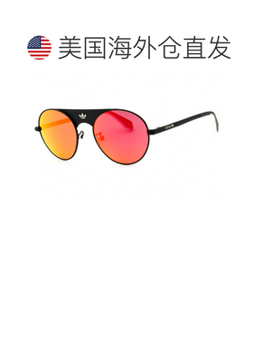 自营adidasOR0092 02Z哑光黑色/紫色渐变色镜子-哑光黑色 美国奥