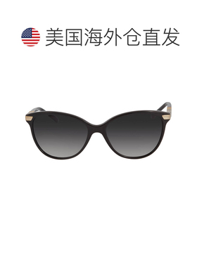 自营Burberry Grey Gradient Cat Eye Ladies Sunglasses BE4216