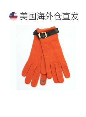 自营portolano 带皮带的科技手套 - 橙色/黑色 美国奥莱直发