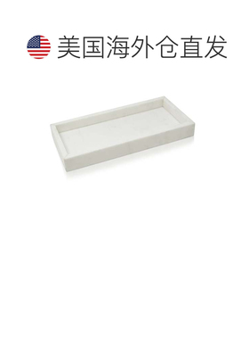 自营vivience白色大理石托盘 - 白色 美国奥莱直发