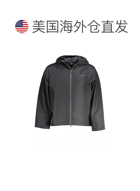 自营Calvin Klein Polyester Men's Men's Jacket - black 美国奥