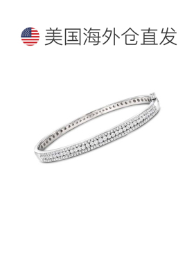 自营925 纯银 Ross-Simons 钻石手镯 - 8 英寸 美国奥莱直发