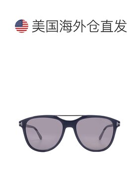 自营Tom Ford Damian Smoke Mirror Pilot Men's Sunglasses FT10
