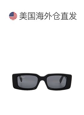 自营Off-White ARTHUR Dark Grey Pilot Unisex Sunglasses OERI0