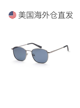 自营Calvin Klein Men's 52mm Matte Gunmetal Sunglasses - matt
