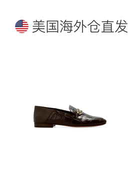 自营Salvatore Ferragamo Calfskin Slip-On Women's Loafers - b