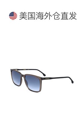 自营 Carrera男式55毫米蓝色太阳镜-棕色 美国直发防紫外线户外