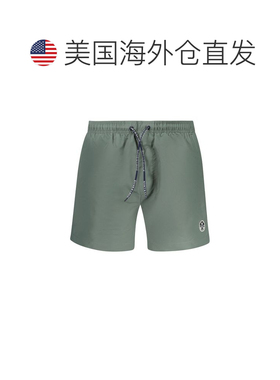 自营North Sails Polyester Men's Swim Men's Boxer - green 美